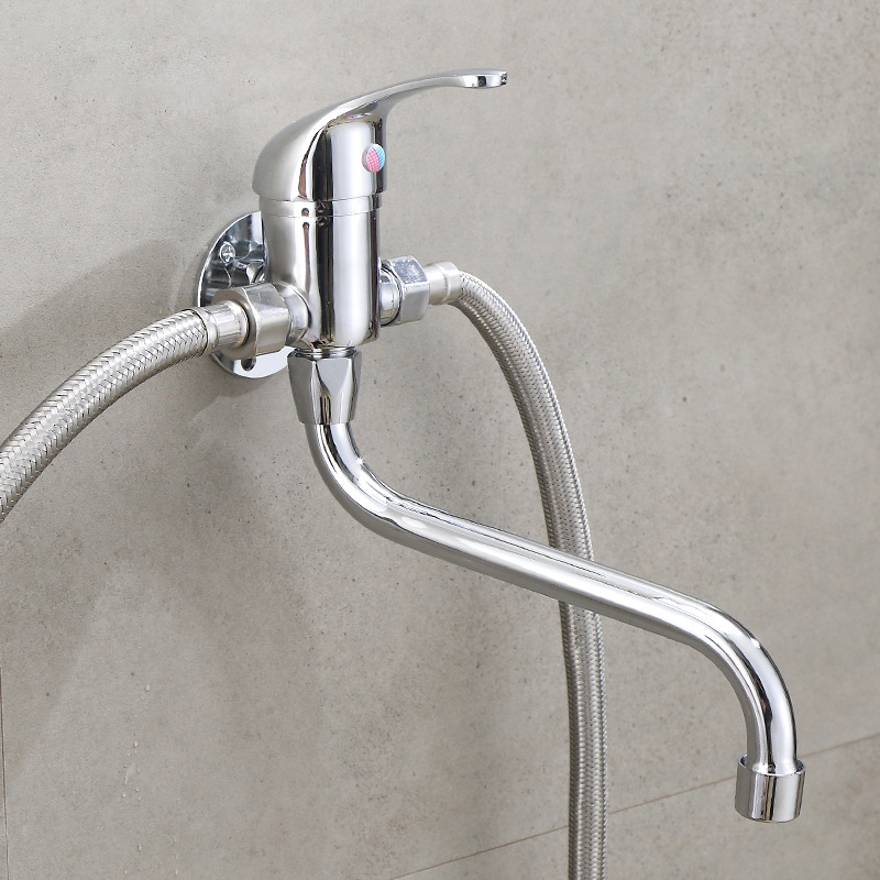 Commercial Kitchen Faucets - Wand Extra Lange Auslauf Küche Waschbecken
