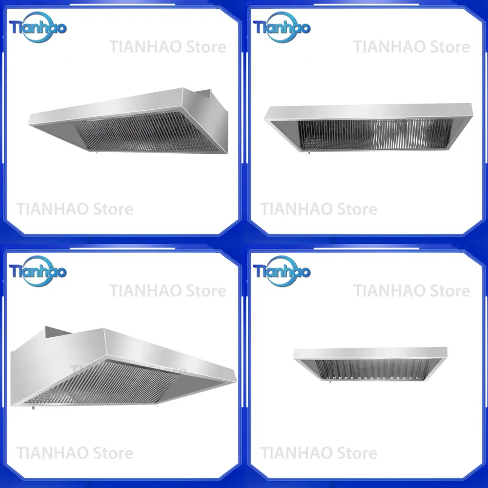 Commercial Kitchen Hood Exhaust Fans - Edelstahl Wandmontierte Gewerbliche Küchenabzugshaube Abluftventilator zur