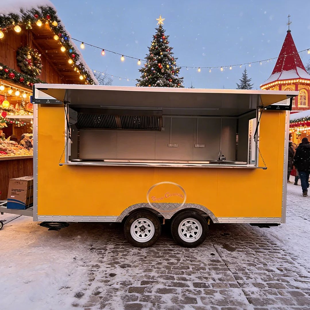 Schleppbarer Imbisswagen mit R – Commercial Kitchen Ventilation System Bewertung und Preis