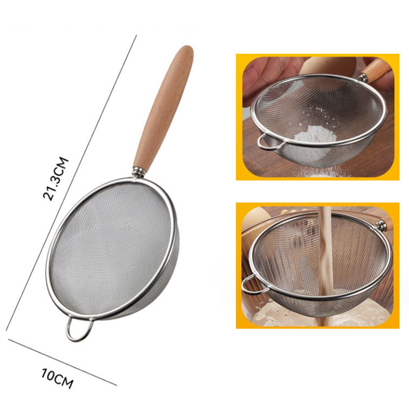 Holzgriff Edelstahl Kleines Si – Commercial Kitchen Oil Filter Bewertung und Preis