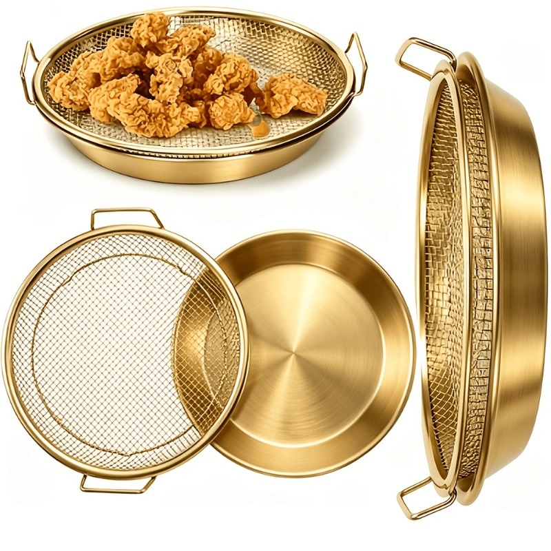 Goldfarbener, robuster Frittie – Commercial Kitchen Oil Filter Bewertung und Preis