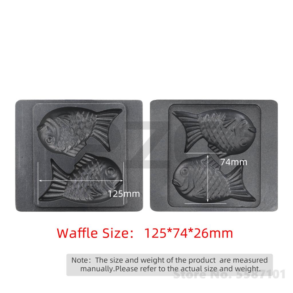Edelstahl-Gas-Taiyaki-Maschine – Waffle Maker Commercial Bewertung und Preis