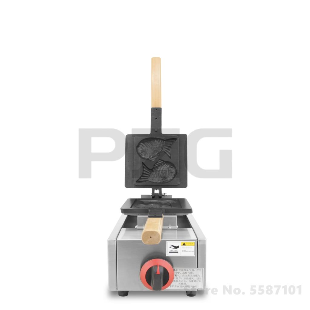 Edelstahl-Gas-Taiyaki-Maschine – Waffle Maker Commercial Bewertung und Preis