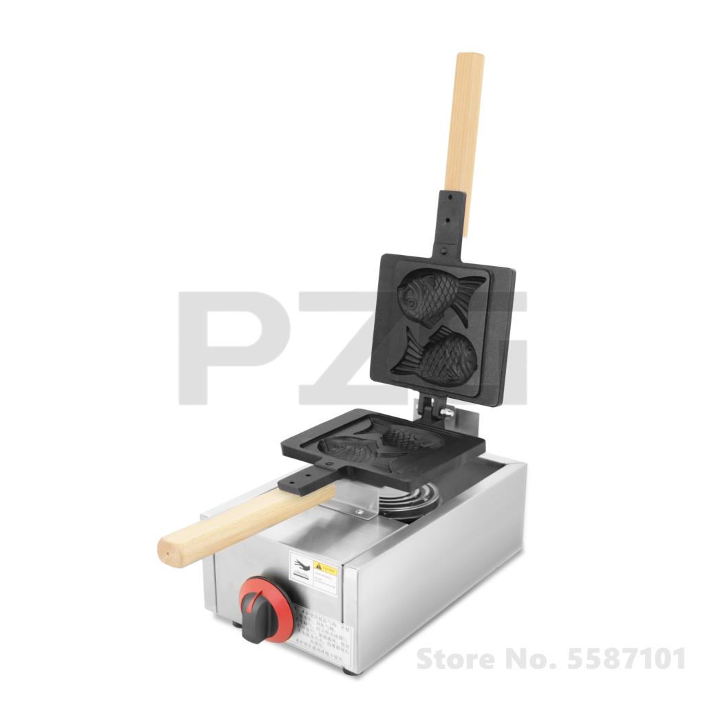 Edelstahl-Gas-Taiyaki-Maschine – Waffle Maker Commercial Bewertung und Preis