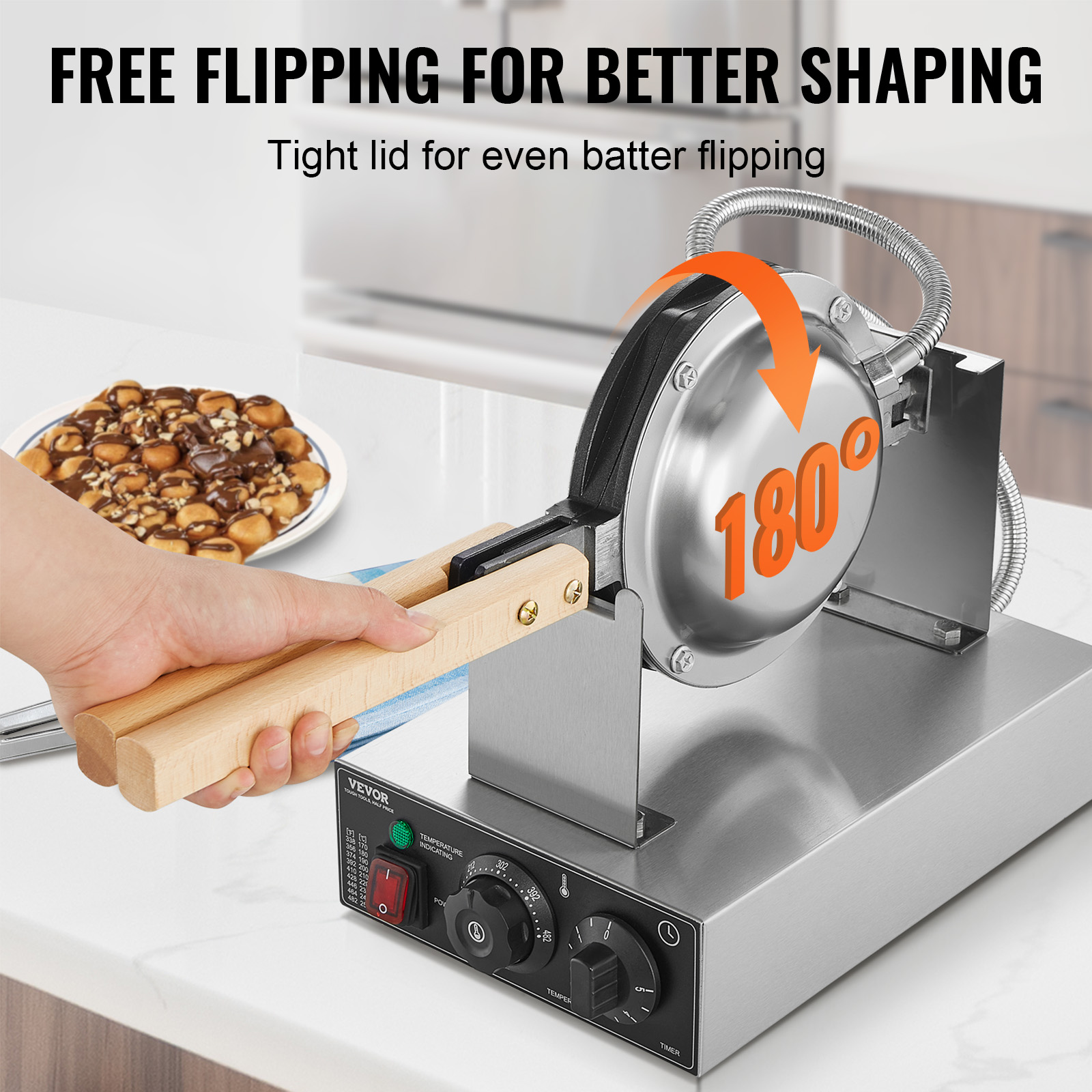 HomeWise Kommerzielles Eierbla – Waffle Maker Commercial Bewertung und Preis