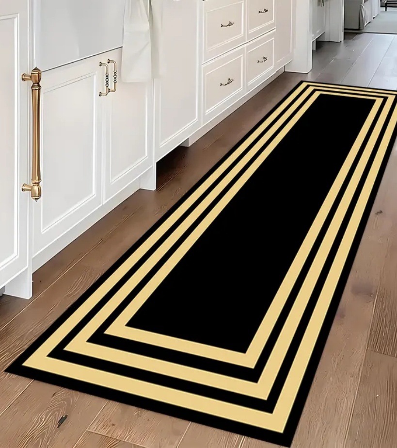 Luxuriöser Schwarz-Goldener Gr – Commercial Kitchen Floor Bewertung und Preis