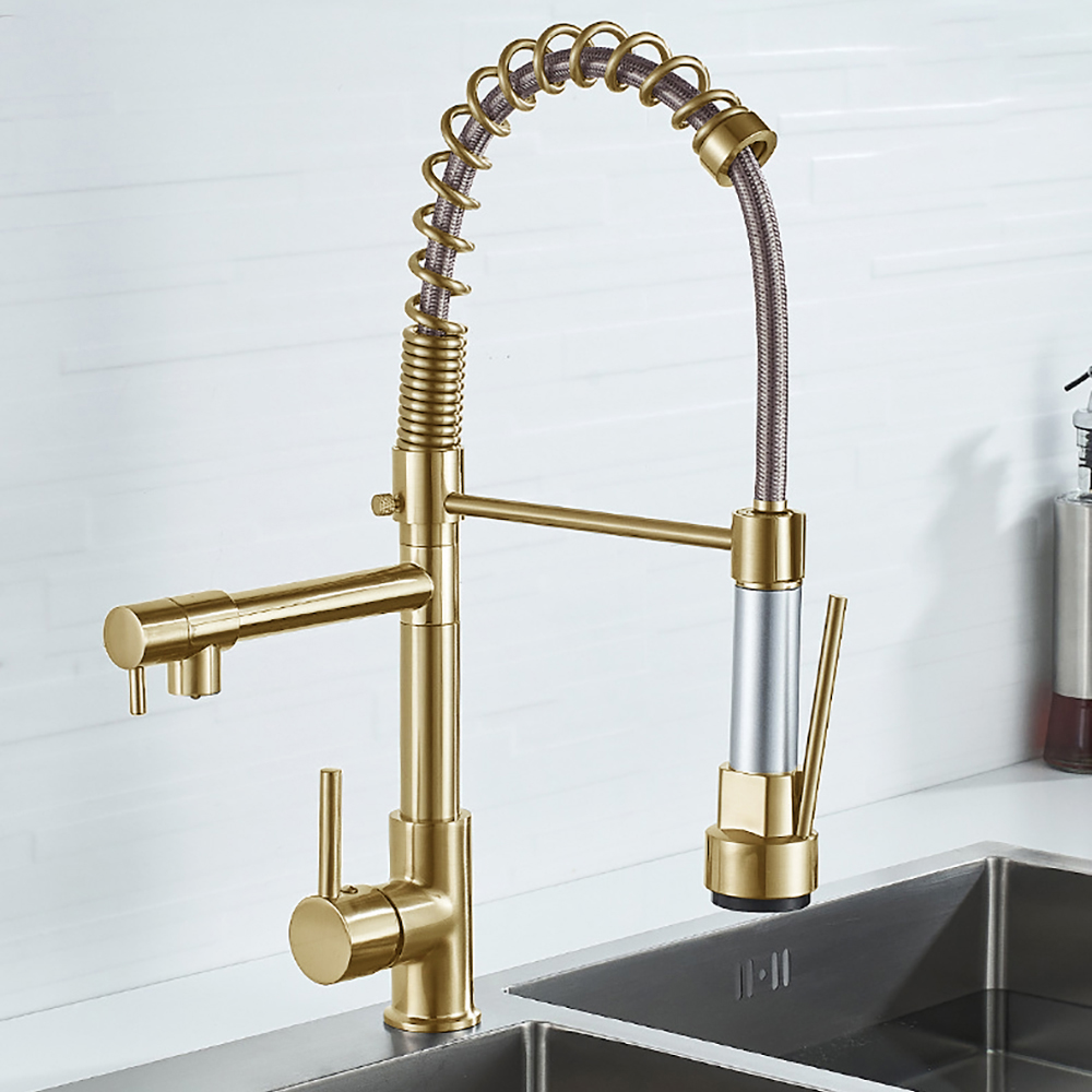 DQOK Schwarz Gebürstet Frühjah – Commercial Kitchen Faucets Bewertung und Preis