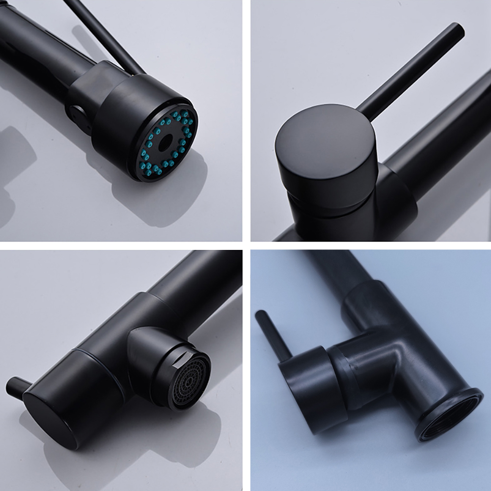 DQOK Schwarz Gebürstet Frühjah – Commercial Kitchen Faucets Bewertung und Preis